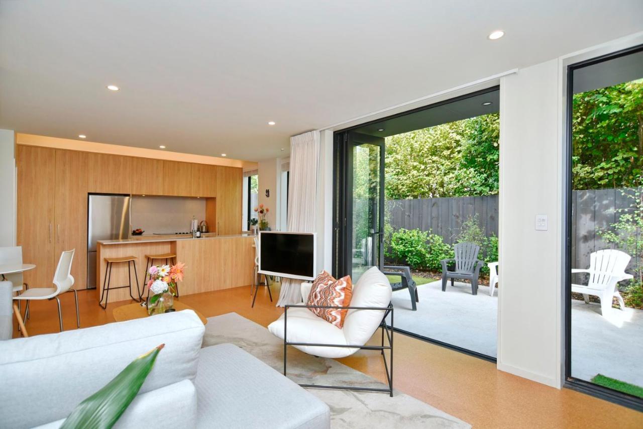 Urban Escape Addington Townhouse Walk To Stadium & Cafes 크라이스트처치 외부 사진