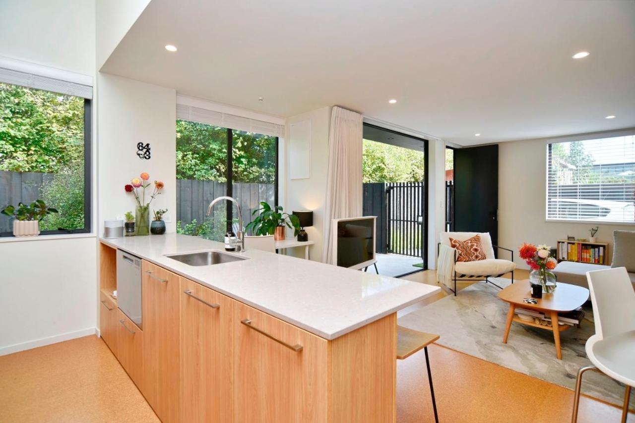 Urban Escape Addington Townhouse Walk To Stadium & Cafes 크라이스트처치 외부 사진